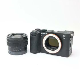 【中古】 《美品》 SONY α7C II ズームレンズキット ILCE-7CM2L B ブラック 【ファインダーホットシュー部品交換/各部点検済】 [ デジタルカメラ ]