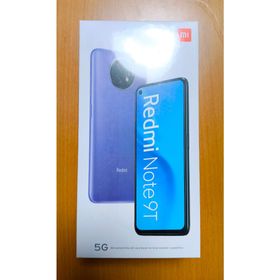 シャオミ(Xiaomi)のXiaomi Redmi Note 9T A001XM ナイトフォールブラック(スマートフォン本体)