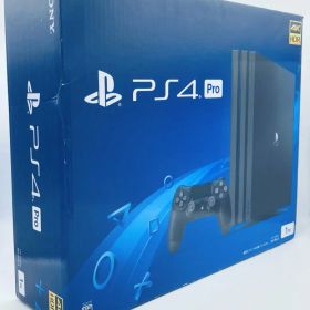 中古 PlayStation 4 Pro ジェット・ブラック 1TB (CUH-7000BB01) SONY ソニー プレイステーション4 据え置きゲーム機 ゲーム機 レトロ