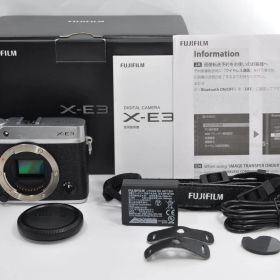FUJIFILM フジフイルム X-E3 ボディ シルバー