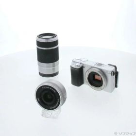 【中古】SONY(ソニー) α6400 ILCE-6400Y ダブルズームレンズキット シルバー 【352-ud】
