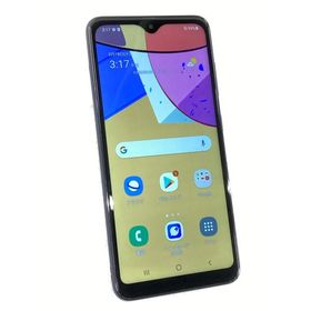 中古 samsung Galaxy A21 64GB ブラック SCV49 au