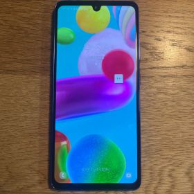 docomo Galaxy A41 SC-41A ブルー 本体のみ 美品