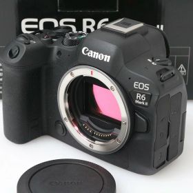 【中古】【美品】キヤノン EOS R6 Mark II ボディ CA01-M5927-2K2 Canon RFマウント フルサイズ 5軸手ブレ補正 EVF 中古