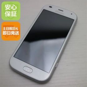 新品同様 F-42A らくらくスマートフォン ホワイト 即日発送 スマホ 白ロム 富士通 土日祝発送OK 00000