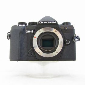 オリンパス(OLYMPUS)の【中古】(オーエムシステム) OM SYSTEM OM-5 ボデイ ブラツク(コンパクトデジタルカメラ)
