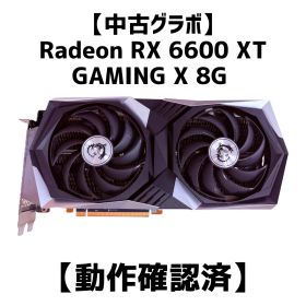 【中古】 Radeon RX 6600 XT GAMING X 8G 【動作確認済】