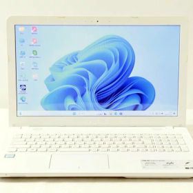 中古ノートパソコン ASUS VivoBook X541UA-W256G Windows11 Core i3 メモリ8GB SSD256GB 15.5インチ Office付き DVD テンキー Webカメラ 無線LAN Bluetooth 3ヶ月保証 wn9029 中古