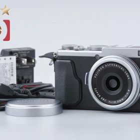 【中古】FUJIFILM 富士フイルム X70 シルバー コンパクトデジタルカメラ