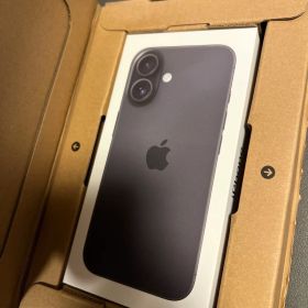 Apple iPhone 16 128 ブラック本体バッテリー89%SIMフリー