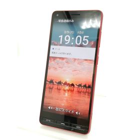 【中古】KYOCERA ymobile 【SIMロック解除済み】 かんたんスマホ2 レッド 3GB 32GB A001KC【アリオ倉敷】保証期間1ヶ月【ランクC】