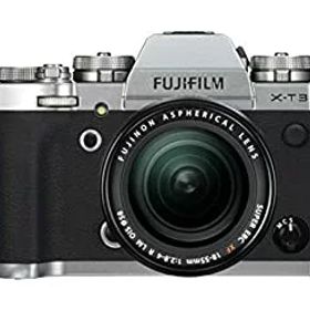 【中古-非常に良い】 FUJIFILM 富士フイルム ミラーレス一眼カメラ X-T3レンズキット シルバー X-T3LK-S
