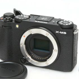 【中古】【美品】富士フイルム FUJIFILM X-M5 ボディ [ブラック]（センサー清掃済） CA01-R4497-2P2B Xマウント APS-C 中古