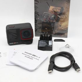 【美品】Insta360 Ace Pro 2 CINSBBGA ミッドナイトブラック デュアルバッテリー アクションカメラ インスタ360 本体 【中古】