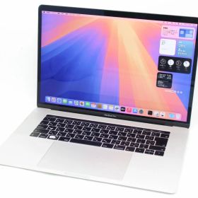 ゲーミングPC 訳有 2K対応 15.4インチ Apple MacBook Pro A1990 Touchbar 2018 シルバー macOS 15 Sequoia(正規版Windows11追加可能) 高性能 第8世代Core i7-8850H 16GB 爆速NVMe式512GB-SSD Radeon Pro 560X カメラ 無線 リカバリ 送料無料 あす楽対応 即日発送