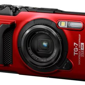 【送料無料】 OM SYSTEM TG-7 RD レッド 防水 防塵 耐衝撃 アウトドア GPS内蔵デジカメ 簡単CALS（CALS / CALS H） コンパクトデジタルカメラ Tough オリンパス OLYMPUS【転送不可】【unable to transfer】