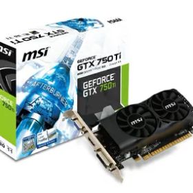 【中古】 MSI N750Ti-2GD5TLP NVIDIA Geforce GTX750TI搭載 ロープロファイル対応 グラフィックスボード VD5737 N750TI-2GD5TLP