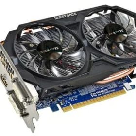 【中古】 GIGABYTE グラフィックボード NVIDIA GeForce GTX750Ti PCI-Ex16 2GB GV-N75TOC-2GI