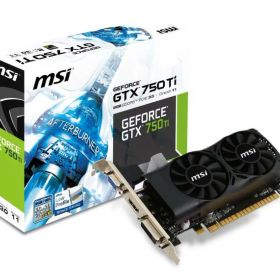 【中古】MSI N750Ti-2GD5TLP NVIDIA Geforce GTX750TI搭載 ロープロファイル対応 グラフィックスボード VD5737 N750TI-2GD5TLP