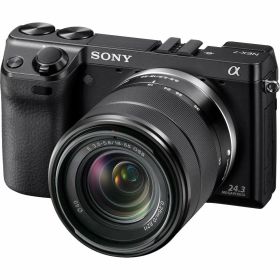 【中古】【非常に良い】SONY ミラーレス一眼カメラ α NEX-7 ズームレンズキット ブラック NEX-7K