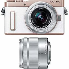 【中古】パナソニック ミラーレス一眼カメラ ルミックス GF10 ダブルレンズキット 標準ズームレンズ望遠ズームレンズ ホワイト DC-GF10WA-W