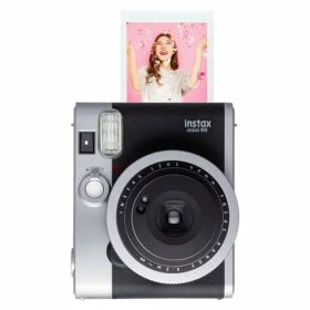 【中古】富士フイルム(FUJIFILM) インスタントカメラ チェキ instax mini 90 ネオクラシック ブラック INS MINI 90 NC