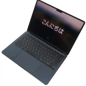 【Apple】アップル『MacBook Air / 13inch / M2 8コア/10コア / 8GB / 512GB / ミッドナイト』MLY43J/A 2022 ノートパソコン 1週間保証【中古】