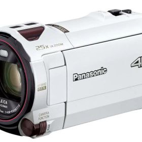 【中古】パナソニック 4K ビデオカメラ 64GB 光学20倍ズーム ピュアホワイト HC-VX992MS-W当店保証30日間 人気モデル 高画質 売れ筋