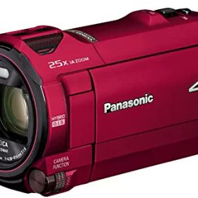 【中古】「非常に良い」パナソニック 4K ビデオカメラ 64GB 光学20倍ズーム アーバンレッド HC-VX992MS-R