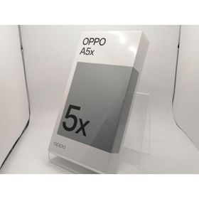 【未使用】Oppo 国内版 【SIMフリー】 OPPO A5x 4GB 128GB ホワイト【川崎駅前】保証期間３ヶ月