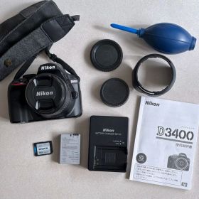 【美品】Bluetooth搭載 Nikon D3400 デジタル一眼レフカメラ