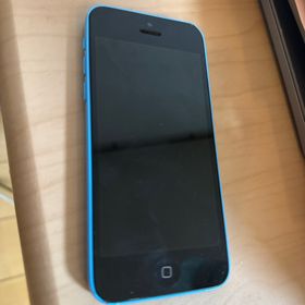 アイフォーン(iPhone)のiphone 5c ブルー(スマートフォン本体)