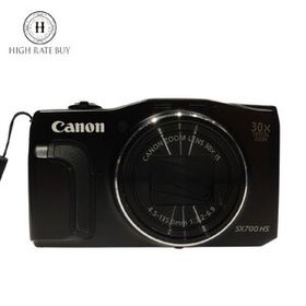 1円スタート Canon キヤノン PowerShot SX700 HS コンパクトデジタルカメラ PC2047 デジカメ 4.5-135.0mm 1:3.2-6.9 ブラック 動作未確認