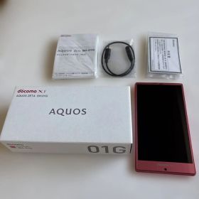 docomo AQUOS ZETA SH-01G レッド 本体