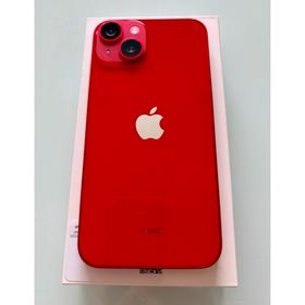 アップル(Apple)のアップル iPhone14 128GB レッド SIMフリー(スマートフォン本体)