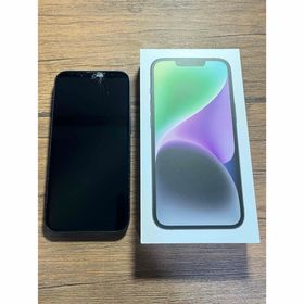 アップル(Apple)のiPhone 14 128GB ミッドナイト＋おまけ※画面割れ・FaceID不良(スマートフォン本体)