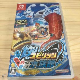 バンダイナムコエンターテインメント(BANDAI NAMCO Entertainment)の釣りスピリッツ 釣って遊べる水族館(家庭用ゲームソフト)