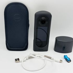 【極上美品】RICOH THETA X オマケ付 リコー シータ 360度カメラ メタリックグレー