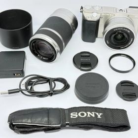 ⭐️SONY α6000 ダブルズームレンズキット シルバー⭐️
