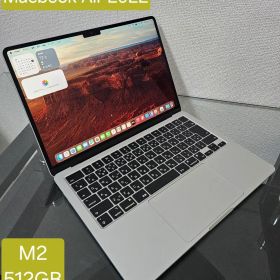 M2 Apple MacノートPC MacBook Air 2022 512GB