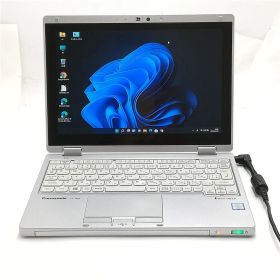 激安 中古美品 Wi-Fi有 タッチ可 パナソニック ノートパソコン CF-RZ6RDRVS Core i5 7Y57 8GB 256GB SSD 無線LAN Windows11 Office済 即使用可