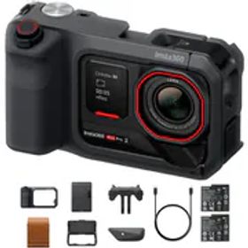 Insta360 インスタサンロクマル Insta360 Ace Pro 2 ポケットプリンターキット デュアルバッテリー ダークグレー CINSBBGA-ACEPRO2141