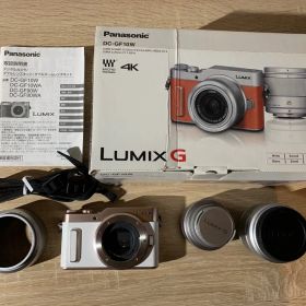 7558 Panasonic LUMIX DC-GF10 ホワイト 動作確認済み レンズ付き 美品