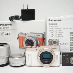 C040907)美品 PanasoniC LUMIX G DC-GF10 ミラーレス一眼 ダブルレンズキット