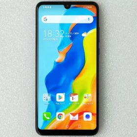 【中古】[ その他メーカー ] HUAWEI P30 lite Premium HWV33 ミッドナイトブラック / au版 白ロム HWV33