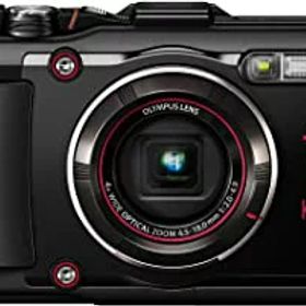 【中古】OLYMPUS デジタルカメラ STYLUS TG-4 Tough ブラック 1600万画素CMOS F2.0 15m 防水 100kgf耐荷重 GPS+電子コンパス&内蔵Wi-Fi TG-4 BLK