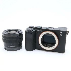 【中古】 《美品》 SONY α7C II ズームレンズキット ILCE-7CM2L B ブラック 【アイピースラバー部部品交換/各部点検済】 [ デジタルカメラ ]