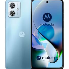 【中古】【安心保証】 MOTOROLA moto g64y 5G[128GB/4GB] Y!mobile シルバーブルー Y!mobile 状態A 128GB