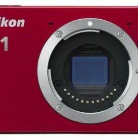 【中古】Nikon 1 j1 10.1 MP HDデジタルカメラボディのみ(レッド)