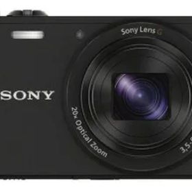 【中古】【1ヶ月保証】ソニー Sony Cyber-shot WX350 ブラック SDカード付き DSC-WX350-B